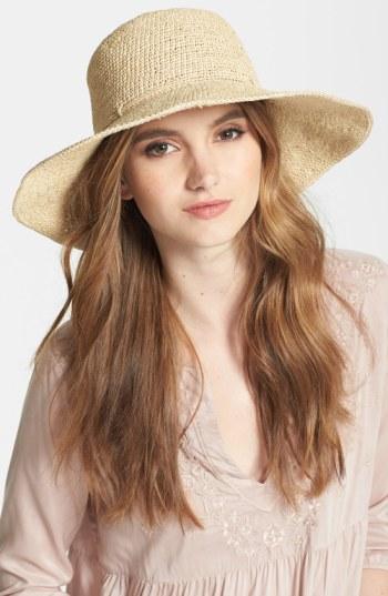 Women's Helen Kaminski 'tahana' Raffia Hat -