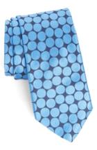 Men's Ted Baker London Spots Ii Silk Tie, Size - Blue