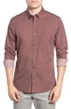 Men's Nordstrom Men's Shop Non-iron Spade Print Sport Shirt