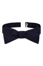 Men's Ted Baker London Dot Cotton Bow Tie, Size - Blue