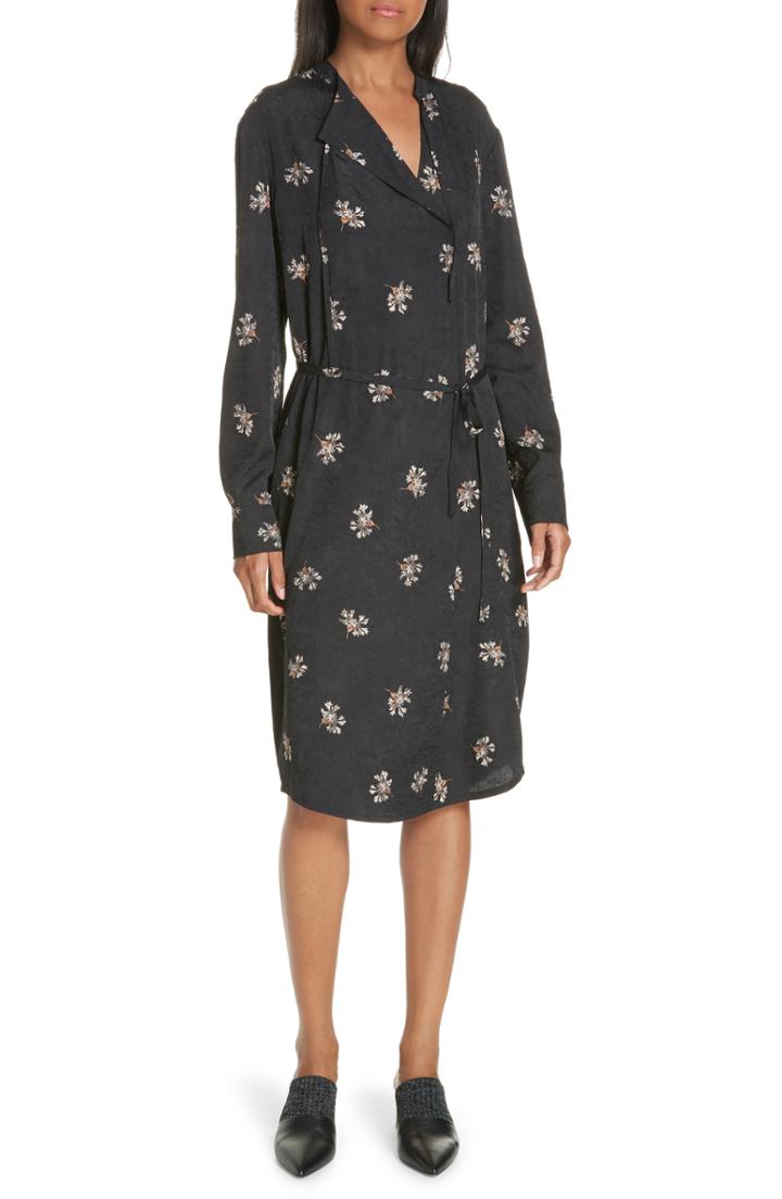 Women's Karl Lagerfeld Paris Crochet Detail Tweed Dress