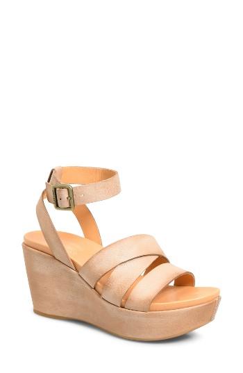 Women's Kork-ease Amber Wedge Sandal M - Beige