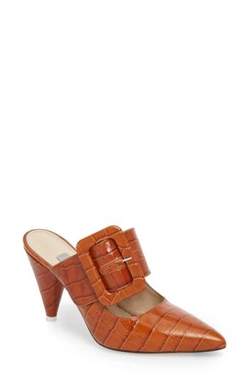 Women's Attico Chloe Buckled Mary Jane Mule Us / 36eu - Brown