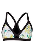 Women's Hurley Garden Quick Dry Surf Bikini Top - Metallic