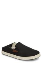 Men's Olukai Kahu Collapsible Slip-on Sneaker M - Black