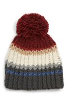 Women's Nirvanna Designs Hi Fidelity Pom Beanie - Red