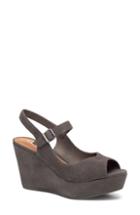 Women's Trask Tessa Platform Wedge .5 M - Grey