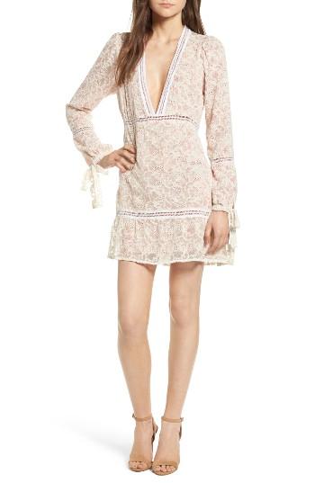 Women's For Love & Lemons Sweet Disposition Swing Dress - Ivory