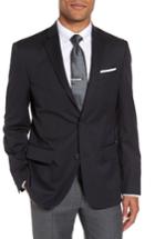 Men's Nordstrom Classic Fit Solid Wool Sport Coat R - Blue