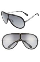 Women's Givenchy 99mm Shield Sunglasses - Matte Black