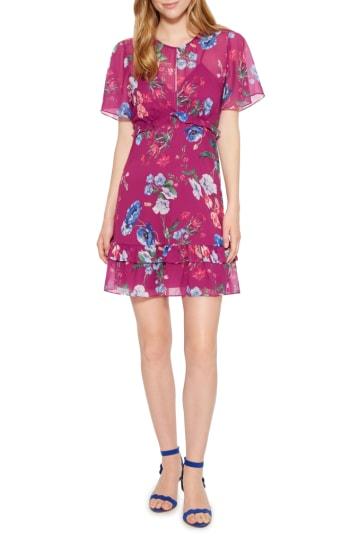 Women's Parker Marina Tiered Ruffle Dress - Blue