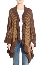Women's La Fiorentina Stripe Shawl, Size - Brown