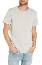 Men's Treasure & Bond Raw Edge Fleece T-shirt, Size - Brown