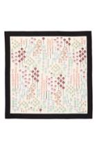 Women's Valentino Flower Stems Silk Scarf