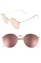 Women's Ray-ban Icons 53mm Retro Sunglasses - Brown/ Pink