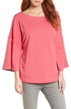 Women's Caslon Split Sleeve Sweatshirt - Pink