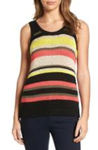 Women's Halogen Tape Yarn Tank - Brown