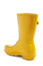 Women's Hunter Original Short Gloss Waterproof Rain Boot M - Yellow