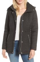 Women's Andrew Marc Honeycomb Quilted Jacket - Black