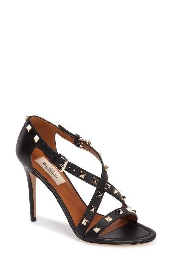 Women's Valentino Rockstud Strappy Sandal