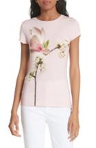 Women's Ted Baker London Ameliza Harmony Fitted Tee - Pink