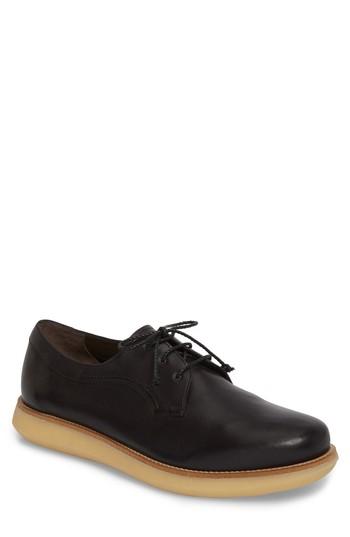 Men's Salvatore Ferragamo Carter Plain Toe Derby E - Black