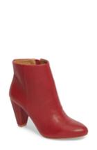 Women's Lucky Brand Sairo Bootie .5 M - Red