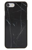 Felony Case Genuine Marble Iphone 6/6s/7/8 Case - Black