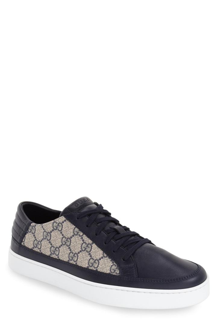 Men's Gucci 'common' Low-top Sneaker Us / 12uk - Blue