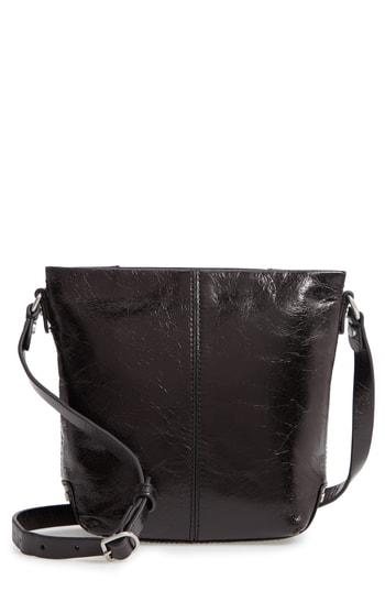 Treasure & Bond Jessie Leather Crossbody Bag - Black