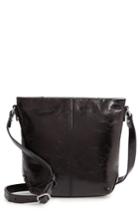 Treasure & Bond Jessie Leather Crossbody Bag - Black