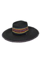 Women's Peter Grimm Kelli Straw Resort Hat - Black