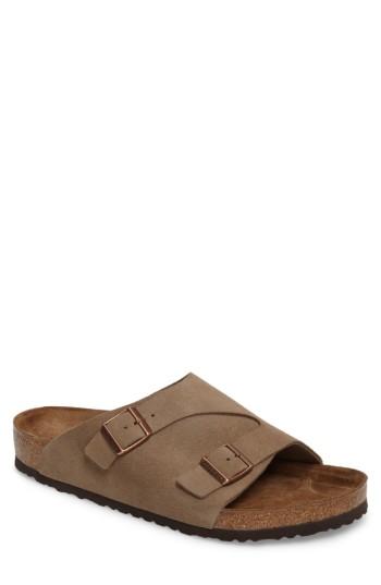 Men's Birkenstock Zurich Slide Sandal -8.5us / 41eu D - Beige