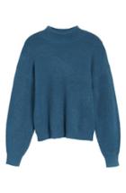 Women's Leith Cozy Ribbed Pullover, Size - Blue