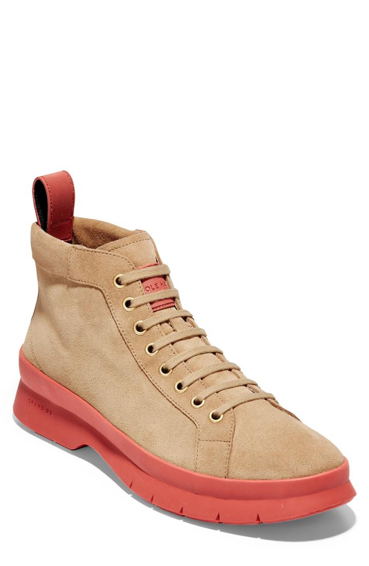Men's Cole Haan Pinch Utility Waterproof Boot .5 M - Beige