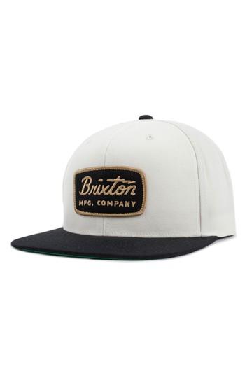Men's Brixton 'jolt' Snapback Cap - Beige
