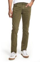 Men's Liverpool Jeans Co. Slim Straight Leg Jeans X 30 - Green