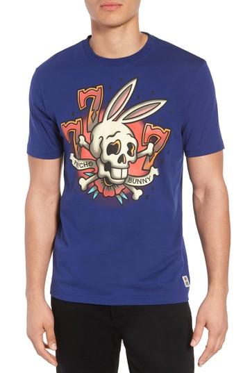 Men's Psycho Bunny Graphic T-shirt (xl) - Blue