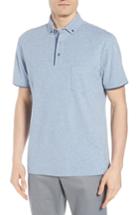 Men's Rodd & Gunn Haast Pass Button Down Polo - Blue
