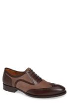 Men's Mezlan Cantone Wing Tip Lace-up Oxford M - Brown