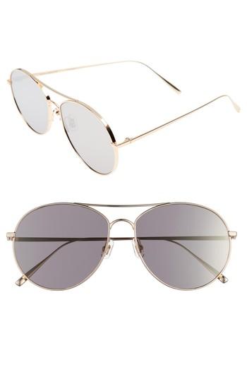 Women's Gentle Monster Ranny Ring 58mm Aviator Sunglasses -