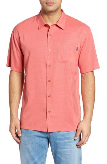 Men's Jack O'neill Ixtapa Regular Fit Check Sport Shirt - Red