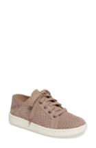 Women's Eileen Fisher Clifton Perforated Sneaker M - Beige