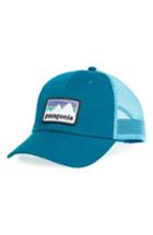 Men's Patagonia Shop Sticker Trucker Hat - Blue