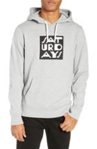 Men's Saturdays Nyc Ditch Aperitif Logo Hoodie - Grey