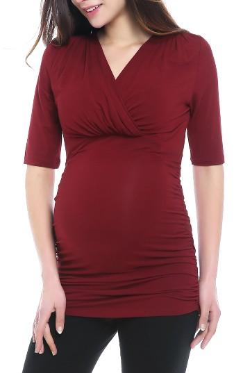 Women's Kimi And Kai Danica Empire Maternity/nursing Top