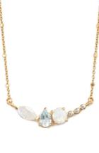 Women's Argento Vivo Sydney Multi Stone Bar Necklace