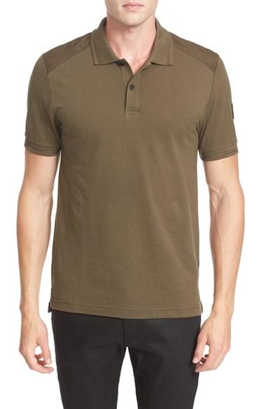 Men's Belstaff Hitchin Extra Trim Fit Pique Polo