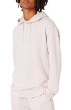 Men's Topman Ltd Collection Oversize Washed Hoodie - Pink