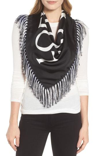 Women's Loewe Anagram Silk Scarf